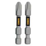 TOUGH GRIP 2-in #3 Phillips Screwdriver Bit (2-Piece) DWAF2PH3TG2