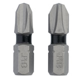 TOUGH GRIP 1-in #3 Phillips Screwdriver Bit (2-Piece) DWAF1PH3TG2