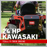 Titan 60-in 24-HP V-twin Gas Zero-turn Riding Lawn Mower 76605