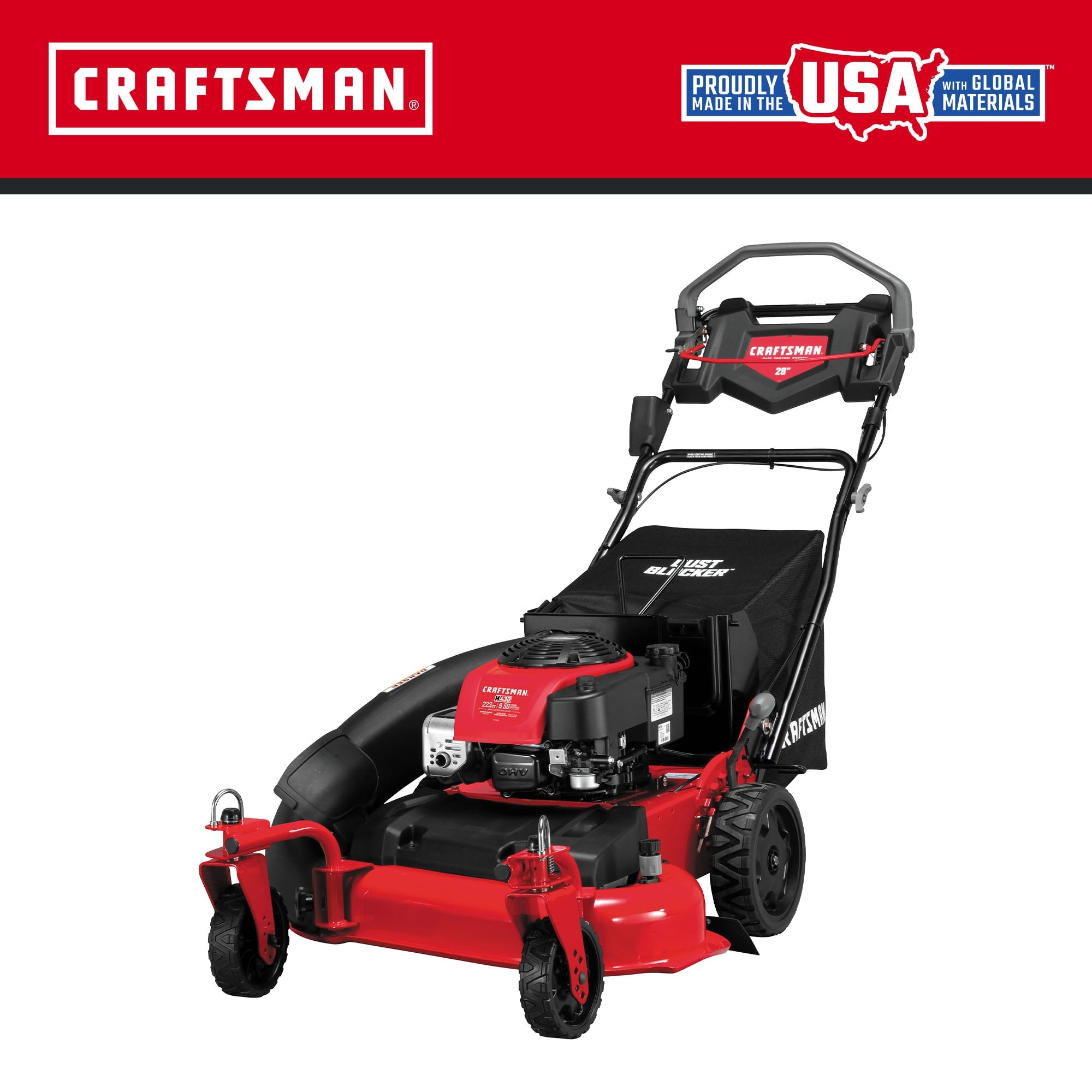 Craftsman m430 lawn mower sale