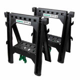 2-Pack 27-in W x 32-in H Plastic Saw Horse (1200-lb Capacity) 115445