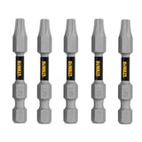 TOUGH GRIP 2-in T25 Torx Screwdriver Bit Set (5-Piece) DWAF2TX25TG5