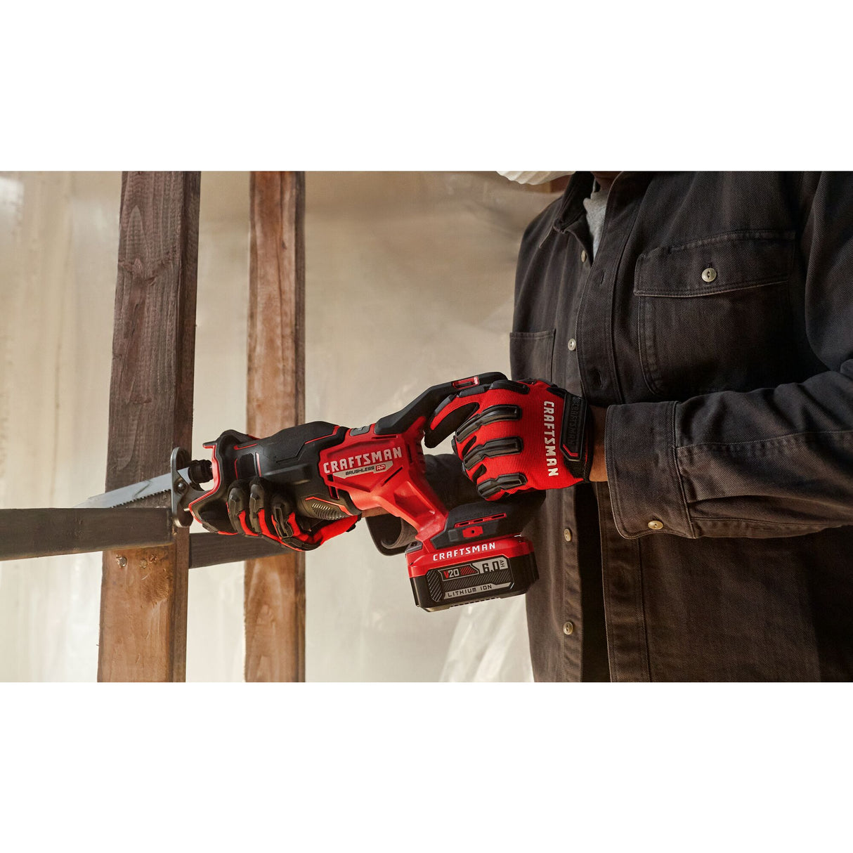 V20 RP 20-volt Max Variable Brushless Cordless Reciprocating Saw (Bare Tool) CMCS351B