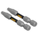 TOUGH GRIP 2-in T25 Torx Screwdriver Bit (2-Piece) DWAF2TX25TG2