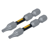 TOUGH GRIP 2-in T15 Torx Screwdriver Bit (2-Piece) DWAF2TX15TG2