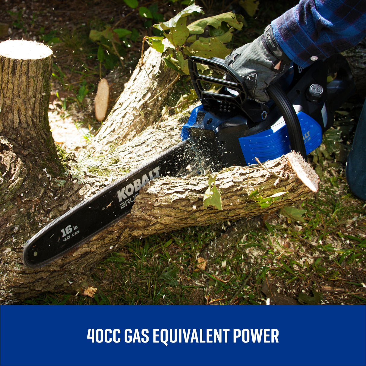 80-volt 16-in Brushless Battery 2 Ah Chainsaw (Battery and Charger Included) KCS280B-06