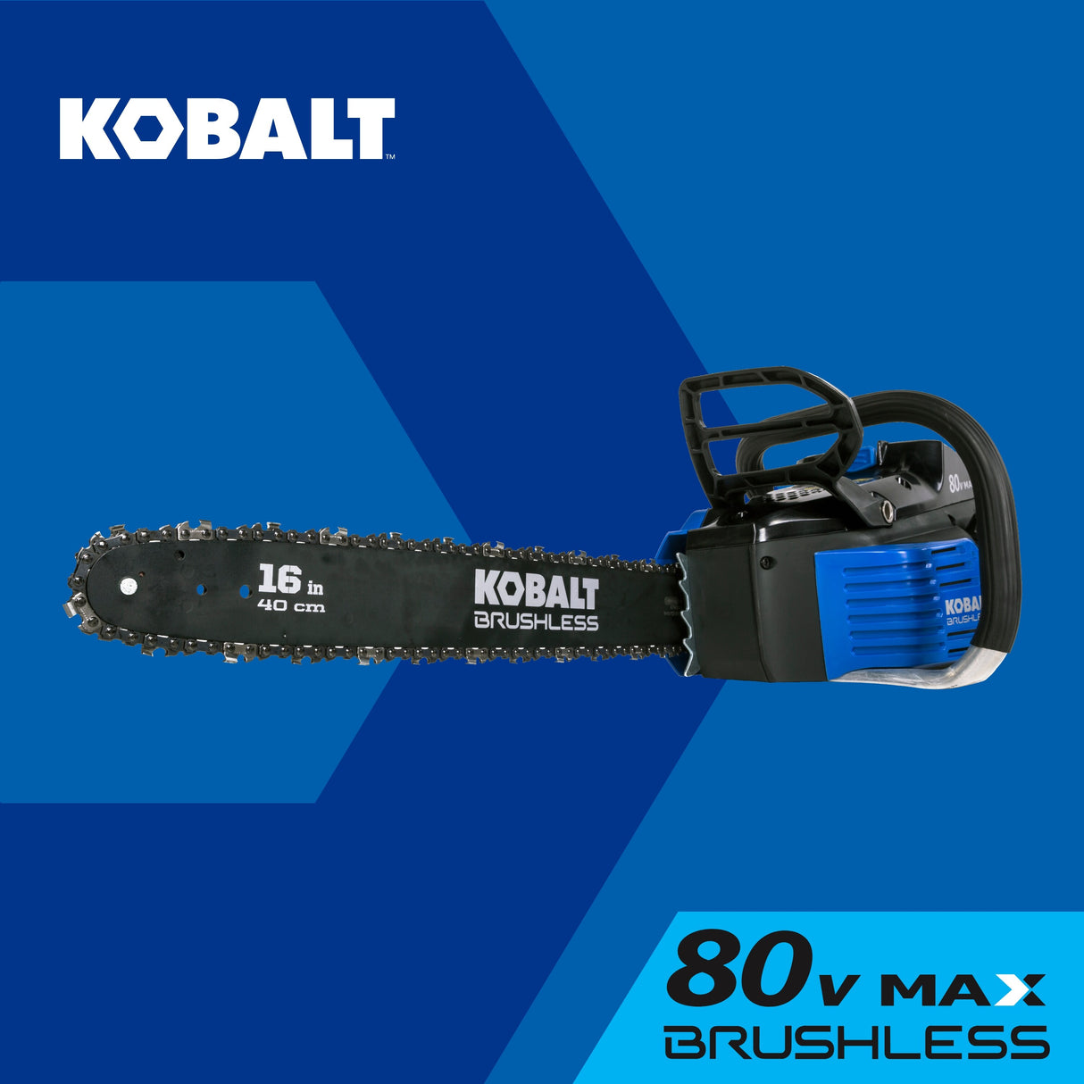 80-volt 16-in Brushless Battery 2 Ah Chainsaw (Battery and Charger Included) KCS280B-06