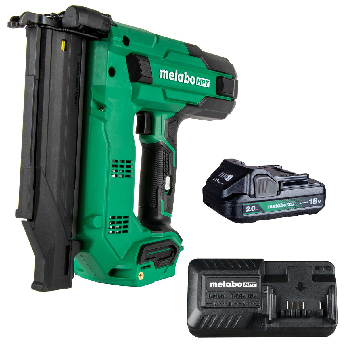 MultiVolt 2-in 18-Gauge Cordless Brad Nailer (Battery & Charger Included) NT1850DGM