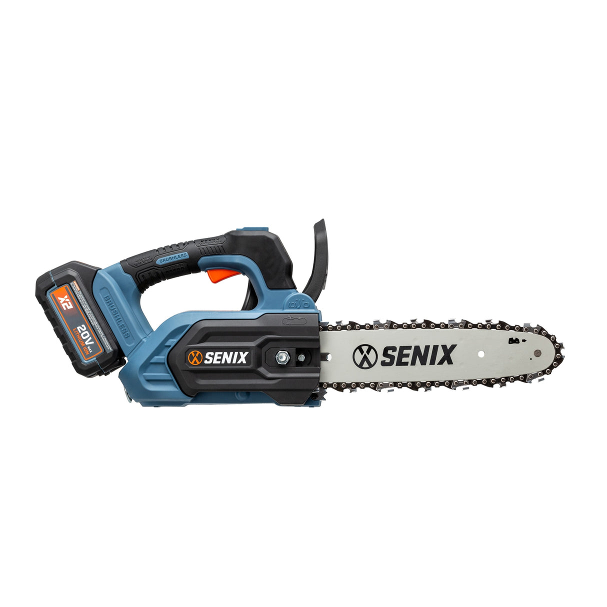 X2 20-volt Max 10-in Brushless Battery 4 Ah Chainsaw (Battery and Charger Not Included) CSX2-M1-0