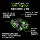 POWER+ Starter Kit 56-Volt 5 Ah, Lithium Ion (li-ion) 210-Watt Battery/Charger SKA2800T