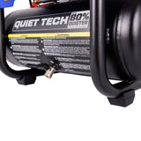 QUIET TECH 2-Gallon Portable Electric 125 PSI Hot Dog Quiet Air Compressor 3300244