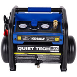 QUIET TECH 2-Gallon Portable Electric 125 PSI Hot Dog Quiet Air Compressor 3300244