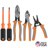 5-Piece Bi-material Handle Multi Tool Screwdriver Set 9415R