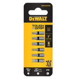 TOUGH GRIP Screwdriver Bit Set (6-Piece) DWAF1SECTG6