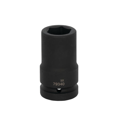 Standard (SAE) 1-in Drive 1-1/8-in 6-point Impact Socket 79340