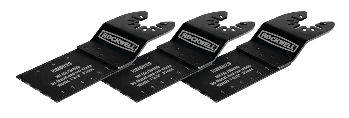 Sonicrafter 3-Pack Bi-Metal Oscillating Tool Blade RW8929.3