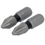 TOUGH GRIP 1-in #2 Phillips Screwdriver Bit (2-Piece) DWAF1PH2TG2