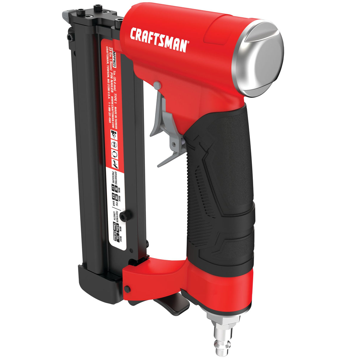 1-in 23-Gauge Pneumatic Pin Nailer CMPPN23