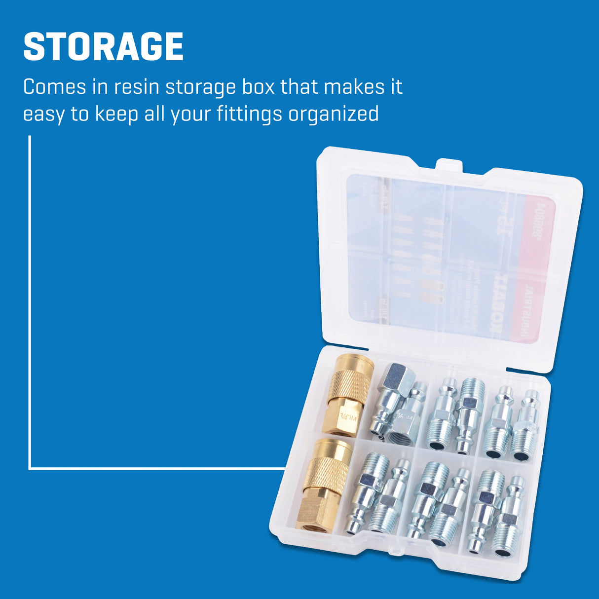 15 Pc Plug and Coupler Kit SGY-AIR252