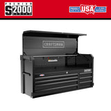 Premium 2000 Series 51.5-in W x 24.5-in H 7-Drawer Steel Tool Chest (Black) CMST98261BK