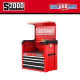 2000 Series 26-in W x 24.7-in H 4-Drawer Steel Tool Chest (Red) CMST98267RB