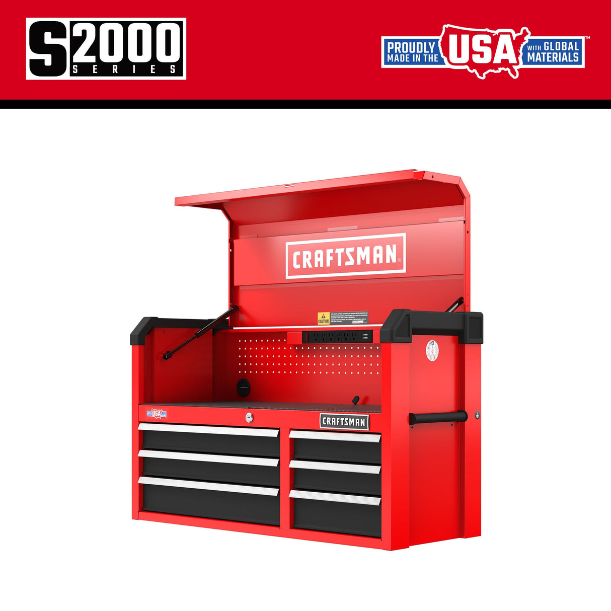 2000 Series 41-in W x 24.7-in H 6-Drawer Steel Tool Chest (Red) CMST98269RB