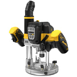 XR 1/4-in and 1/2-in 2.25-HP Variable Brushless Plunge Cordless Router (Bare Tool) DCW620B