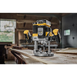 XR 1/4-in and 1/2-in 2.25-HP Variable Brushless Plunge Cordless Router (Bare Tool) DCW620B