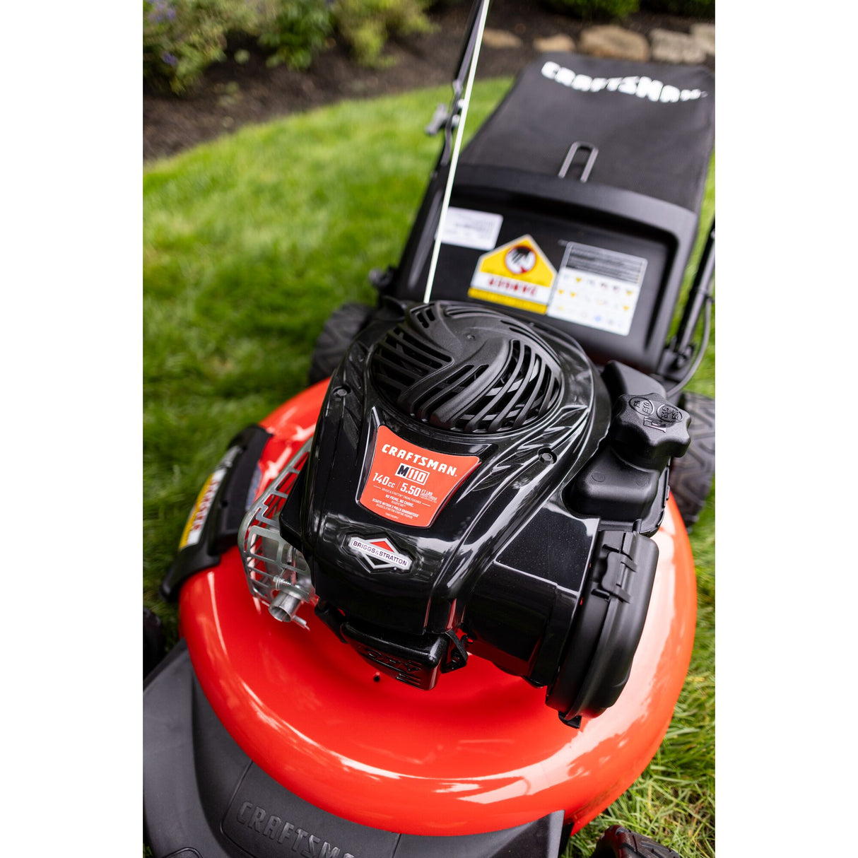 M110 21-in Gas Push Lawn Mower with 140-cc Briggs and Stratton Engine CMXGMAM1125499