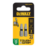 TOUGH GRIP 1-in T20 Torx Screwdriver Bit (2-Piece) DWAF1TX20TG2