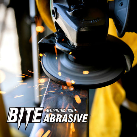 Bite Abrasive Bite 4.5-in Aluminum Oxide Cutting/Grinding Wheel 21125