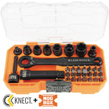 Impact Rated Pass Through 1/4-in Drive Standard (SAE) Deep Socket Set (32-Pieces) 65300