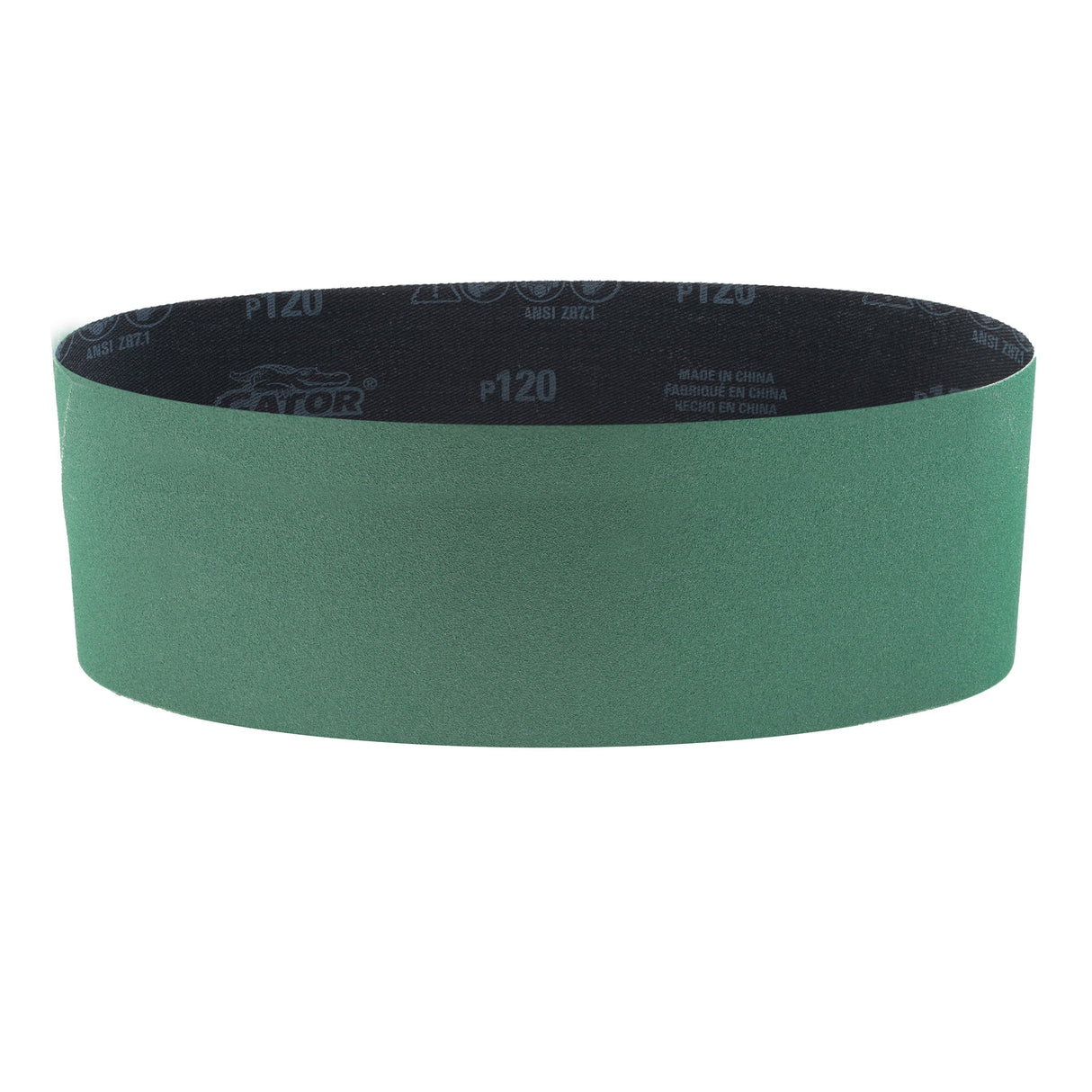 Reptilion 2-Piece Zirconia Alumina 120-Grit Belt Sandpaper GAT-391044