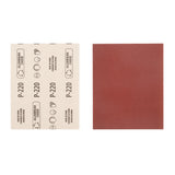 20-Piece Aluminum Oxide 220-Grit Sheet Sandpaper CRA-391051