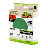 PowerNet 20-Piece Ceramic Alumina 120-Grit Disc Sandpaper GAT-391034