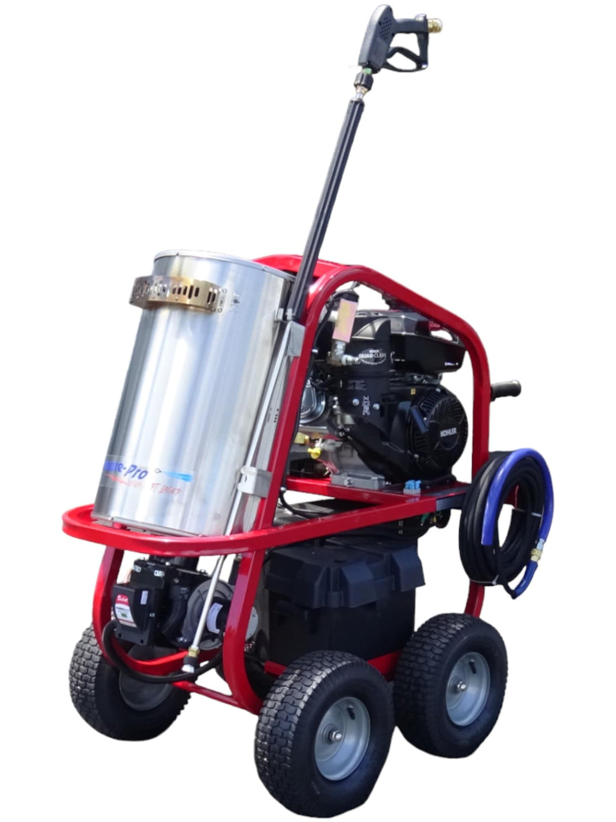 Dirt Laser 4000 PSI 3.5-GPM Hot Water Gas Pressure Washer with 4 Spray Tips (Battery Not Included) SH40004KH