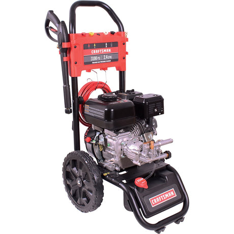 3100 PSI at 2.4-GPM 3100 PSI 2.4-GPMs Cold Water Gas Pressure Washer with 4 Spray Tips CMXGWFN061294