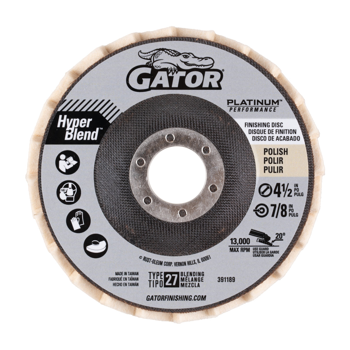 HyperBlend Pad Disc Sandpaper 391189