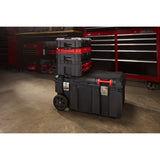 VERSASTACK 30.4-in W x 15.4-in H x 22-in D Black Polypropylene Rolling Tool Box CMST17870