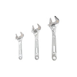 3-Piece Chrome Vanadium Steel Adjustable Wrench Set 55748