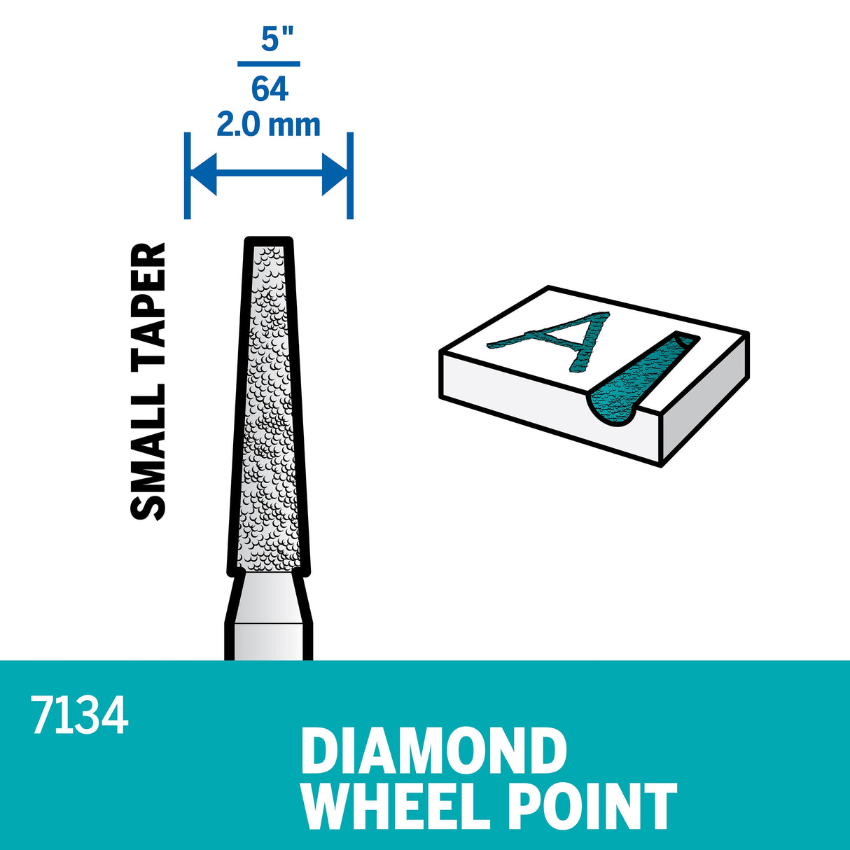 Diamond Grit 5/64-in Multipurpose Bit Accessory 7134