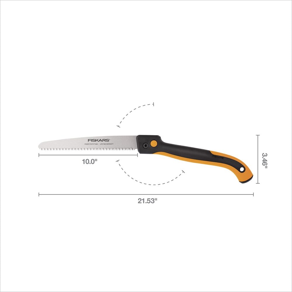 PowerTooth 10-in Steel Folding Pruning Saw 390470-4001