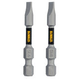 TOUGH GRIP Slotted Screwdriver Bit Set (2-Piece) DWAF2SL8TG2