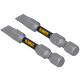 TOUGH GRIP Slotted Screwdriver Bit Set (2-Piece) DWAF2SL8TG2