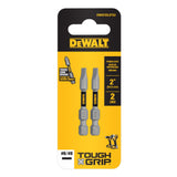 TOUGH GRIP Slotted Screwdriver Bit Set (2-Piece) DWAF2SL8TG2