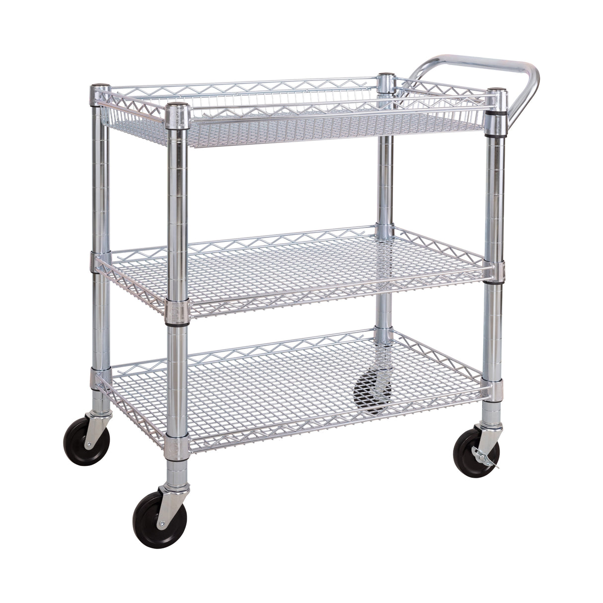 33.75-in Shelf Utility Cart SHE99307ZB