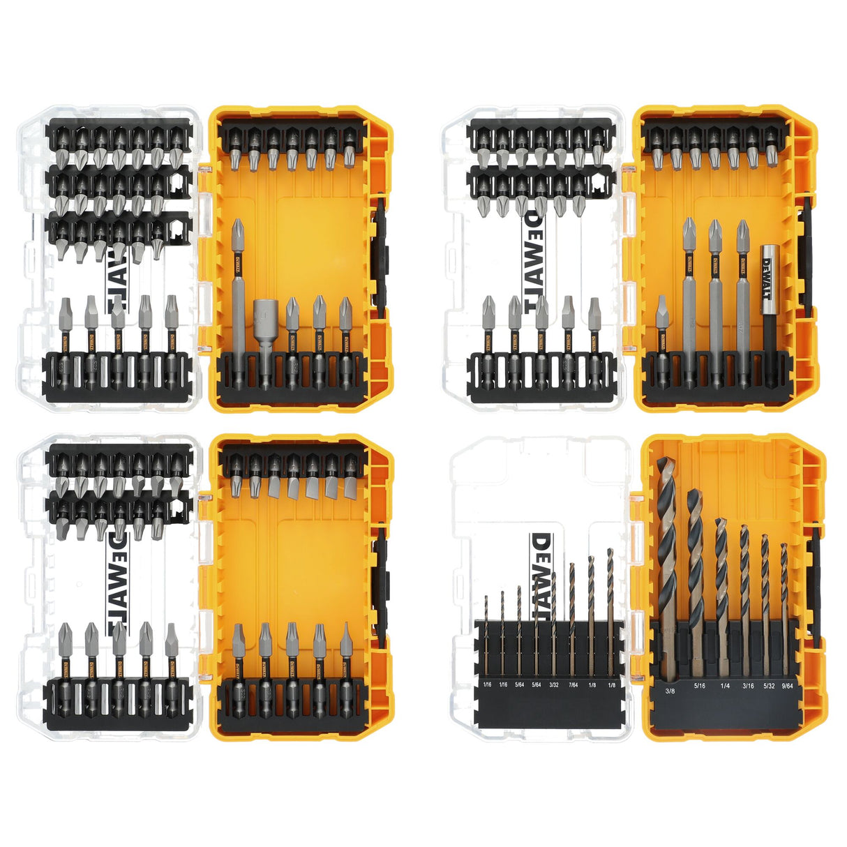 TOUGH GRIP Screwdriver Bit Set (110-Piece) DWAF110SETTG