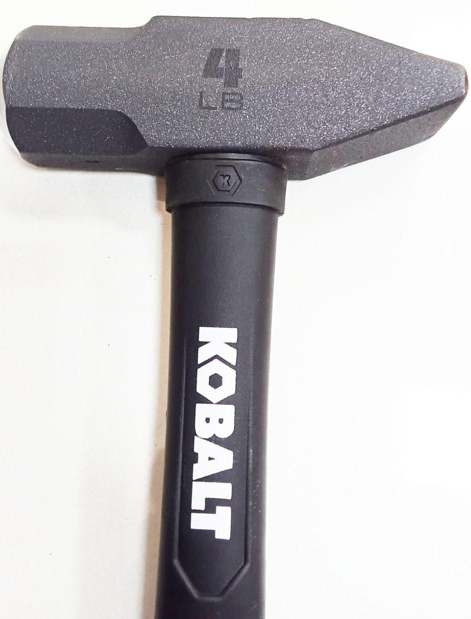 4-lb Smooth Face Steel Head Fiberglass Blacksmith Specialty Hammer 420263