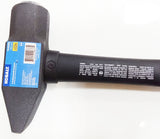 4-lb Smooth Face Steel Head Fiberglass Blacksmith Specialty Hammer 420263