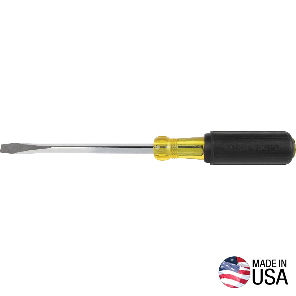 Bi-material Handle Keystone Tip Screwdriver 600-6